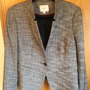 Ann Taylor One Button Blazer (10)